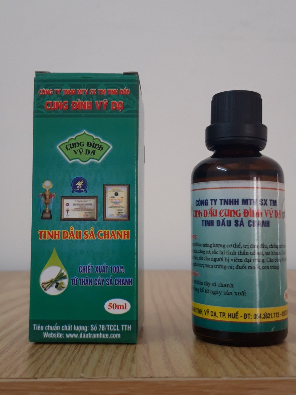 Tinh Dầu Sả Chanh Cung Đình Vỹ Dạ 50ml