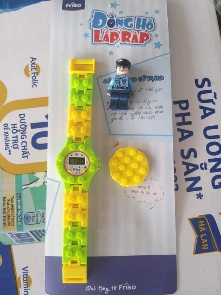 Đồng hồ lắp ráp. Hàng tặng từ sữa Friso!