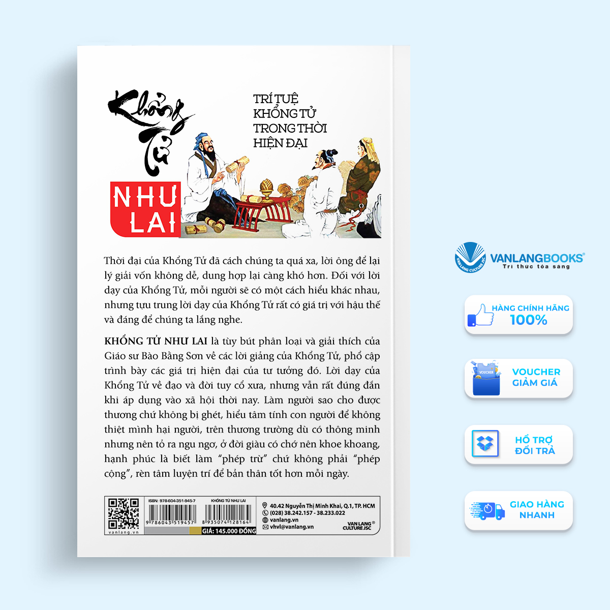 Sách - Khổng Tử Như Lai-Vanlangbooks