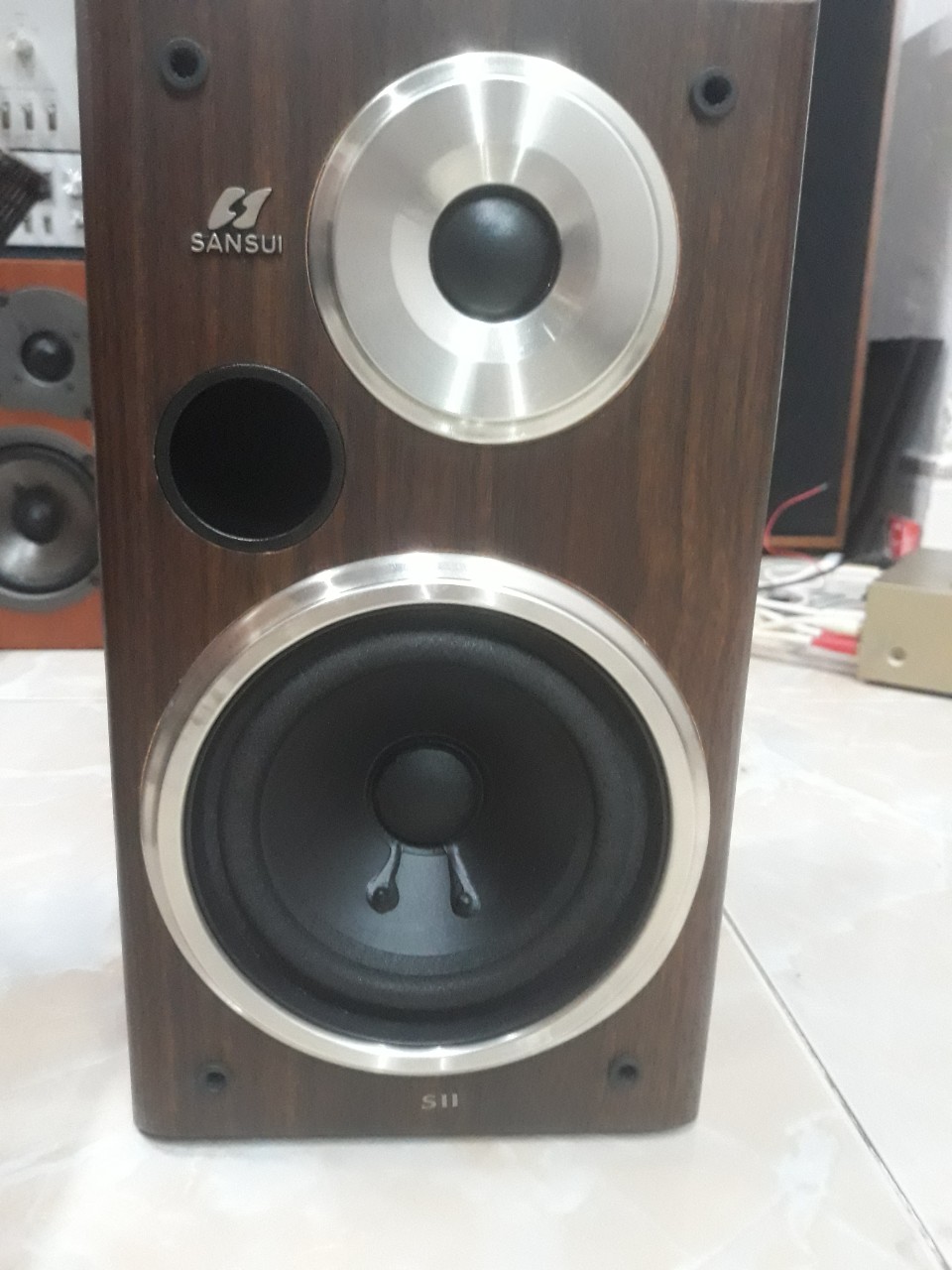 Căp Loa dàn mini, loa dàn nhật bãi ,Loa Sansui S11