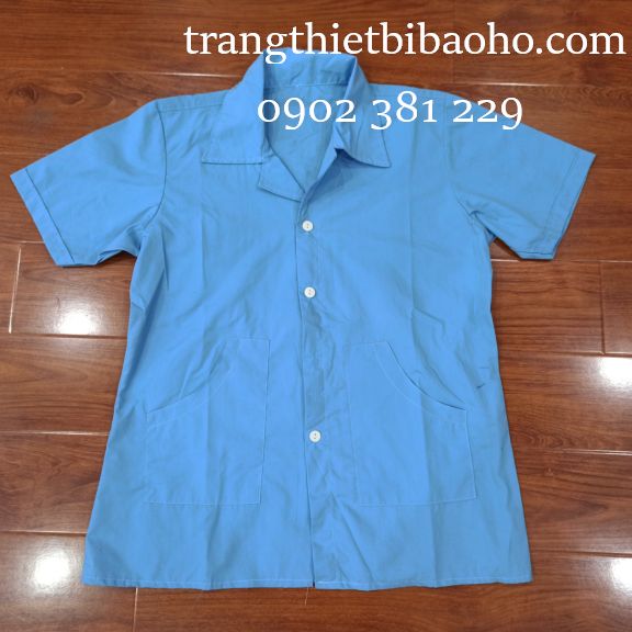 Áo nhân viên tạp vụ, áo lao công, áo nhân viên vệ sinh phòng khám, khách sạn, thẩm mỹ viện