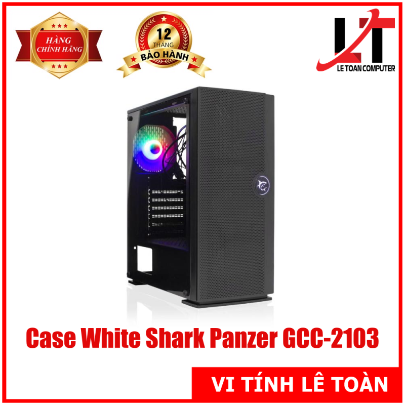 Bảng giá Case Gaming WHITE SHARK GCC-2103 PANZER (Tặng 01 fan led RGB) Phong Vũ