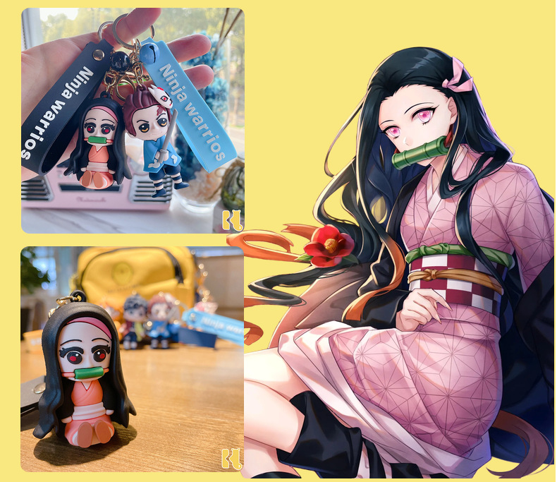 Móc khóa hoạt hình anime hot
