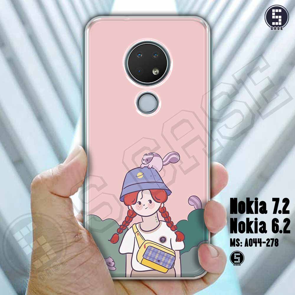 Ốp cho Nokia 7.2 hình Korea Style A044-278