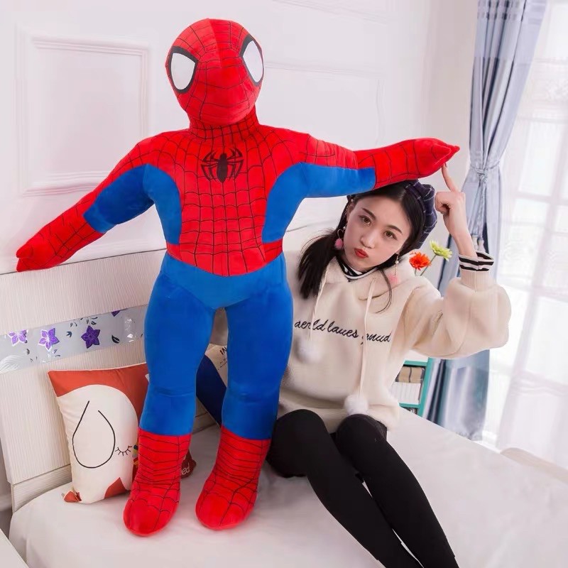 GẤU BÔNG NGƯỜI NHỆN ĐỦ SIZE -THÚ BÔNG NGƯỜI NHỆN