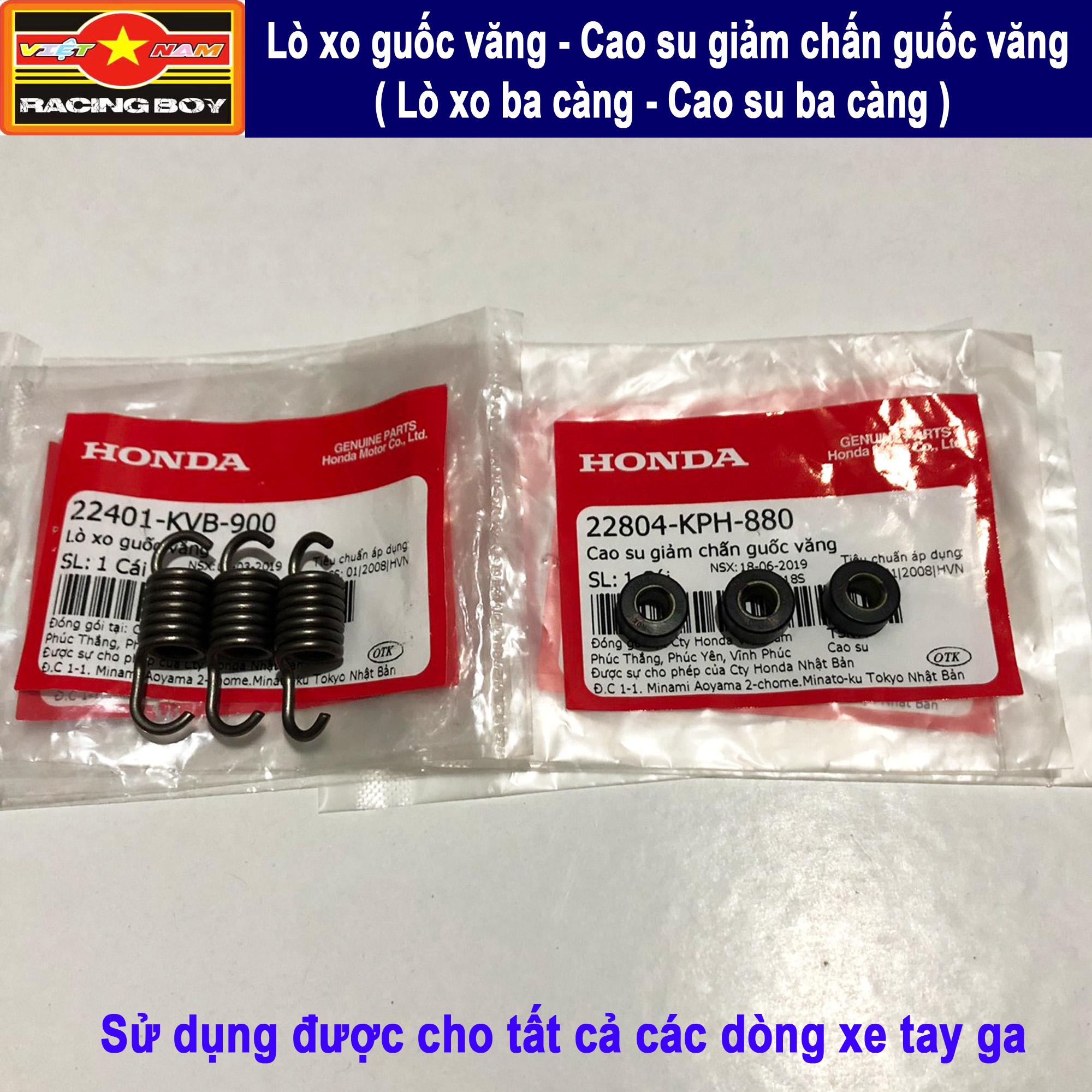 Combo Lò xo ba càng và Cao su ba càng