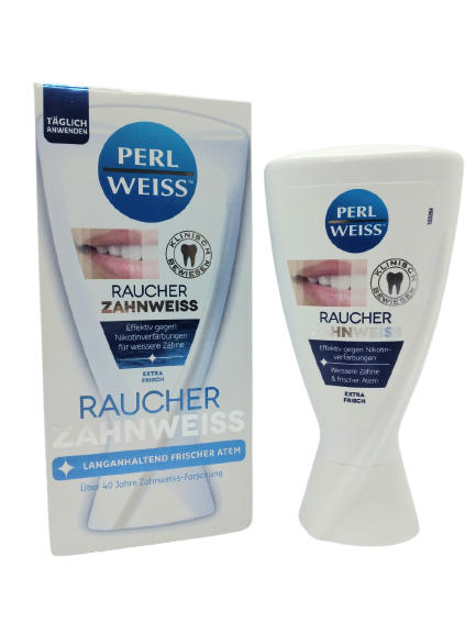 HCMKem đánh trắng răng Perl Weiss Raucher nhập khẩu từ Đức dung tích 50ml
