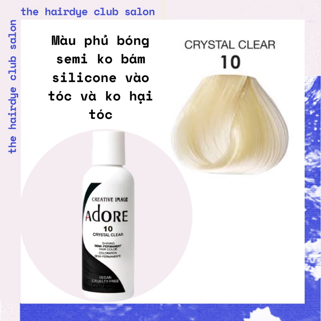 Màu nhuộm tóc Adore Semi-Permanent hàng US ( part 2 )