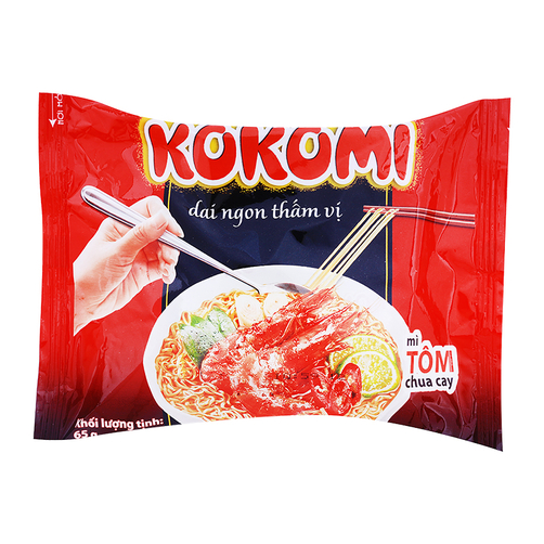 Thùng 30 gói x 65g Mì Tôm Kokomi