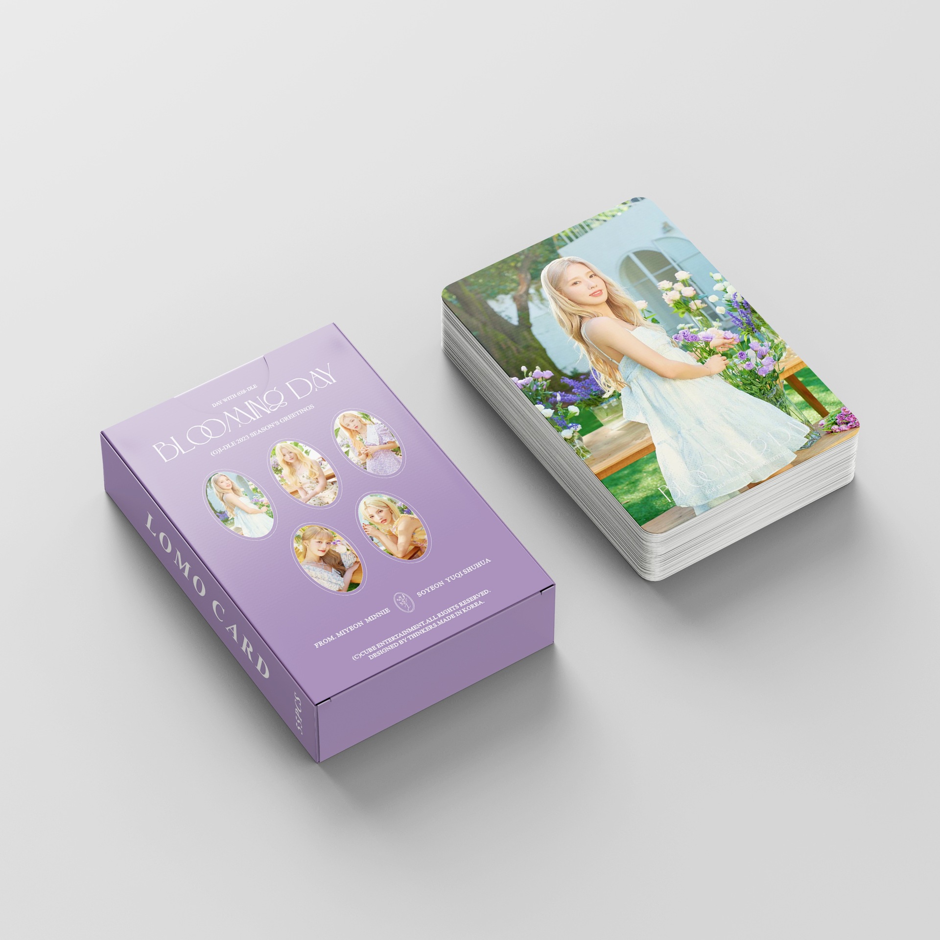 Set 55 lomo card (G)-IDLE - Season’s Greetings 2023