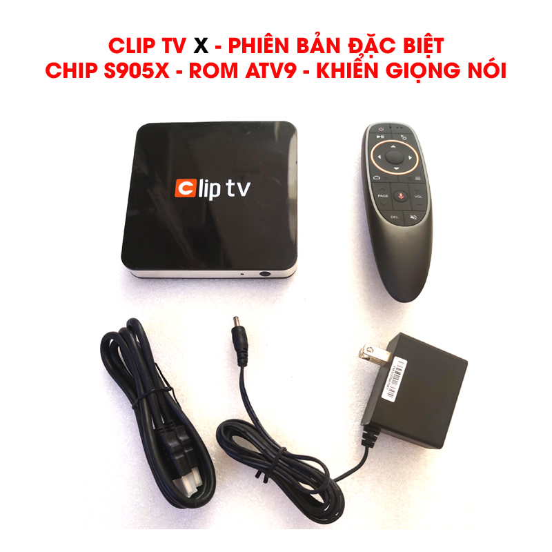 Android TV Box Clip TV thanh lý đầy đủ phụ kiện