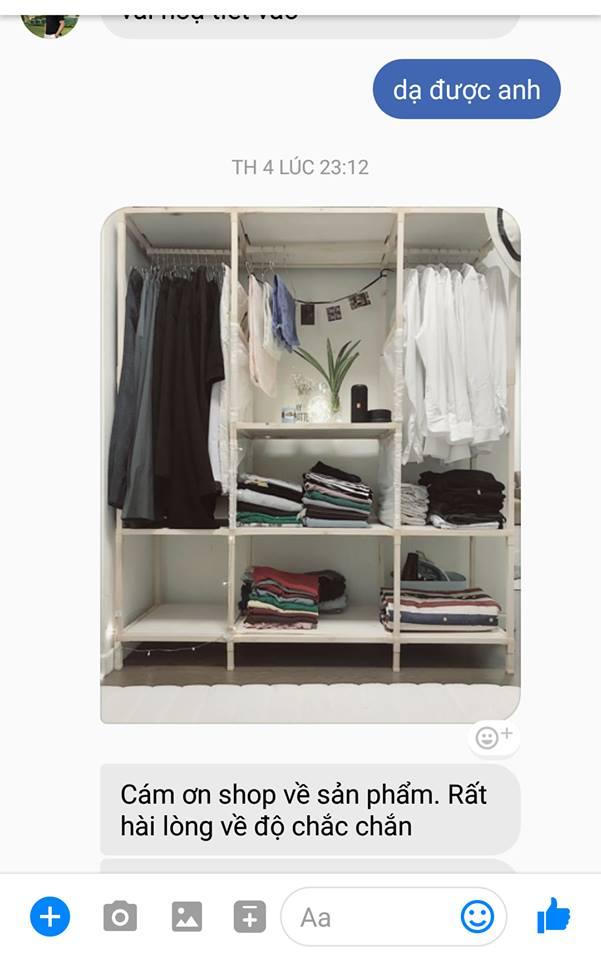 Kệ Gỗ treo quần áo cực chắc chắn Homy