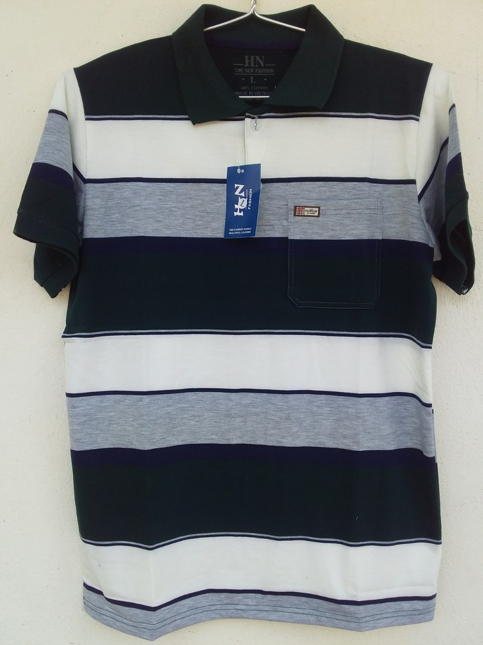 ÁO THUN SOC NGANG TRUNG NIEN CAO CAP (USD)