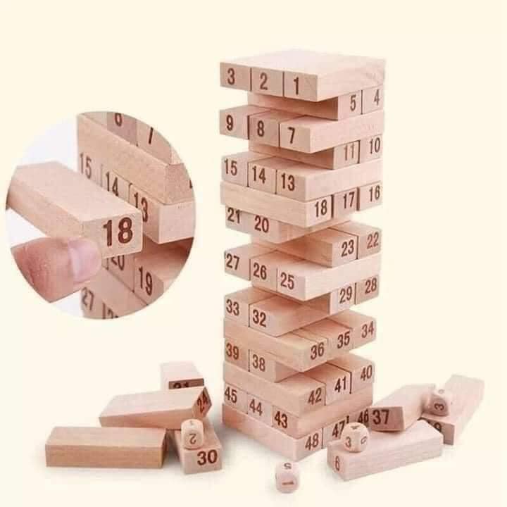 Bộ đồ chơi rút gỗ loại to cho bé