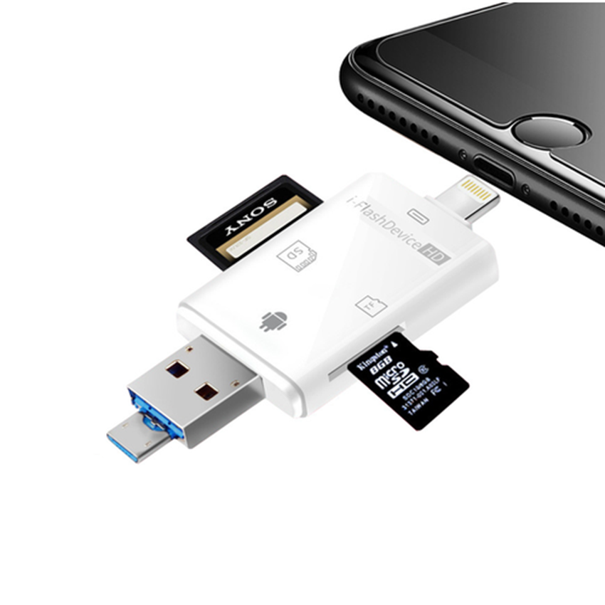 Đầu đọc thẻ nhớ MicroSD cho iPhone, iPad chất lượng cao