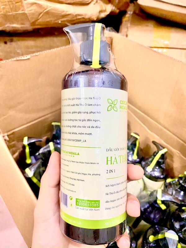 Dầu gội hà thủ ô 800ml