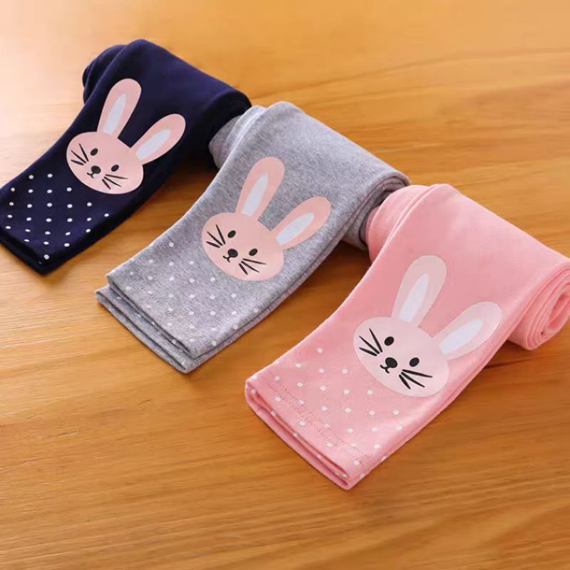 Quần legging bé gái cotton len 8-33Kg
