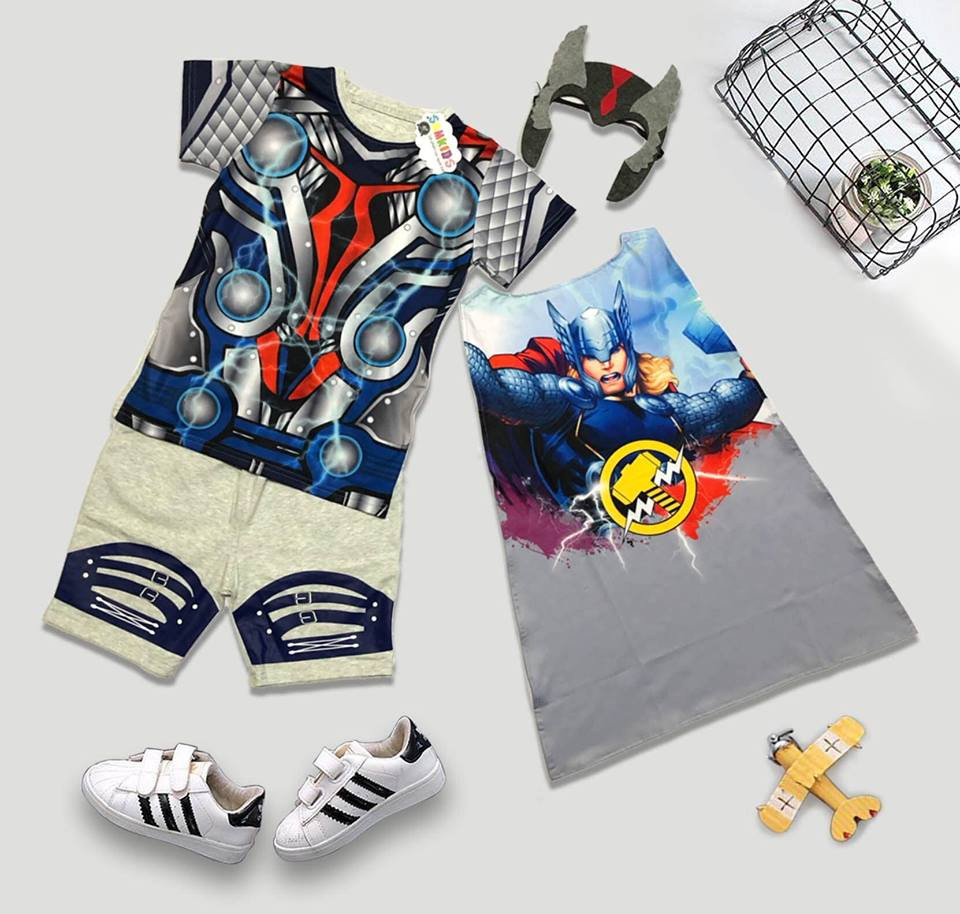 Bộ quần áo Spiderman - mh355