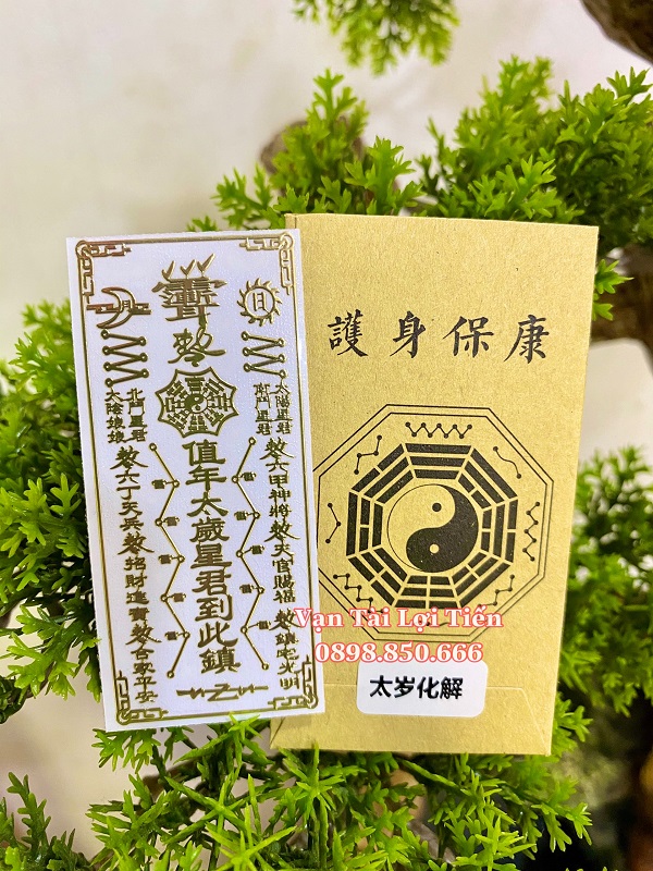 Bộ 2 Linh Phù Tiền Vô + Thái Tuế