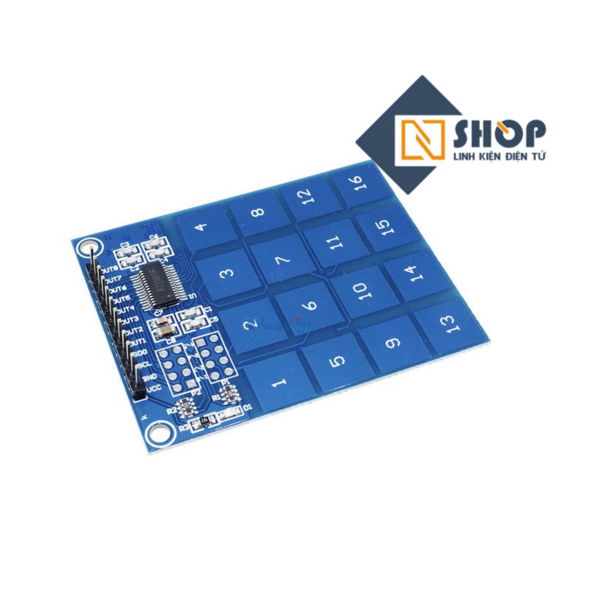 Bàn Phím Cảm Ứng Điện Dung TTP229 16 kênh
