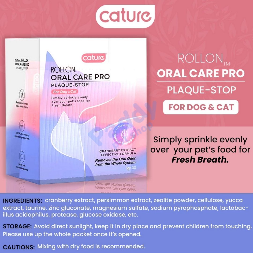 Vệ Sinh Răng Miệng Chó Mèo Cature Rollon Oral Care