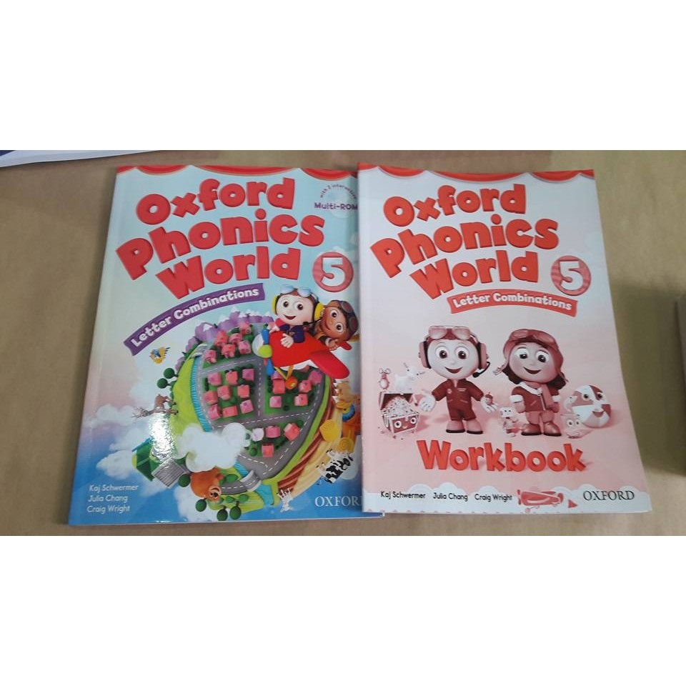 Bộ Oxford Phonics World 5 (2 sách + CD)