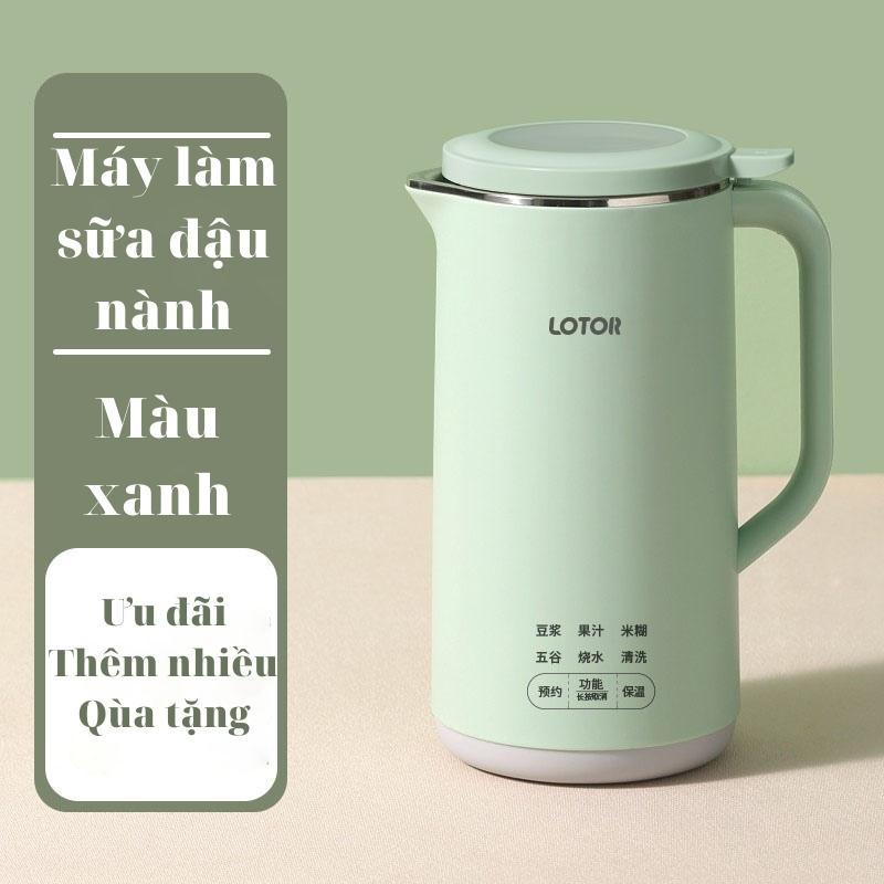 Máy làm sữa hạt mini chính hãng lotor djj-50 - máy xay sữa mini thông minh - bh 12 tháng - lotor l005