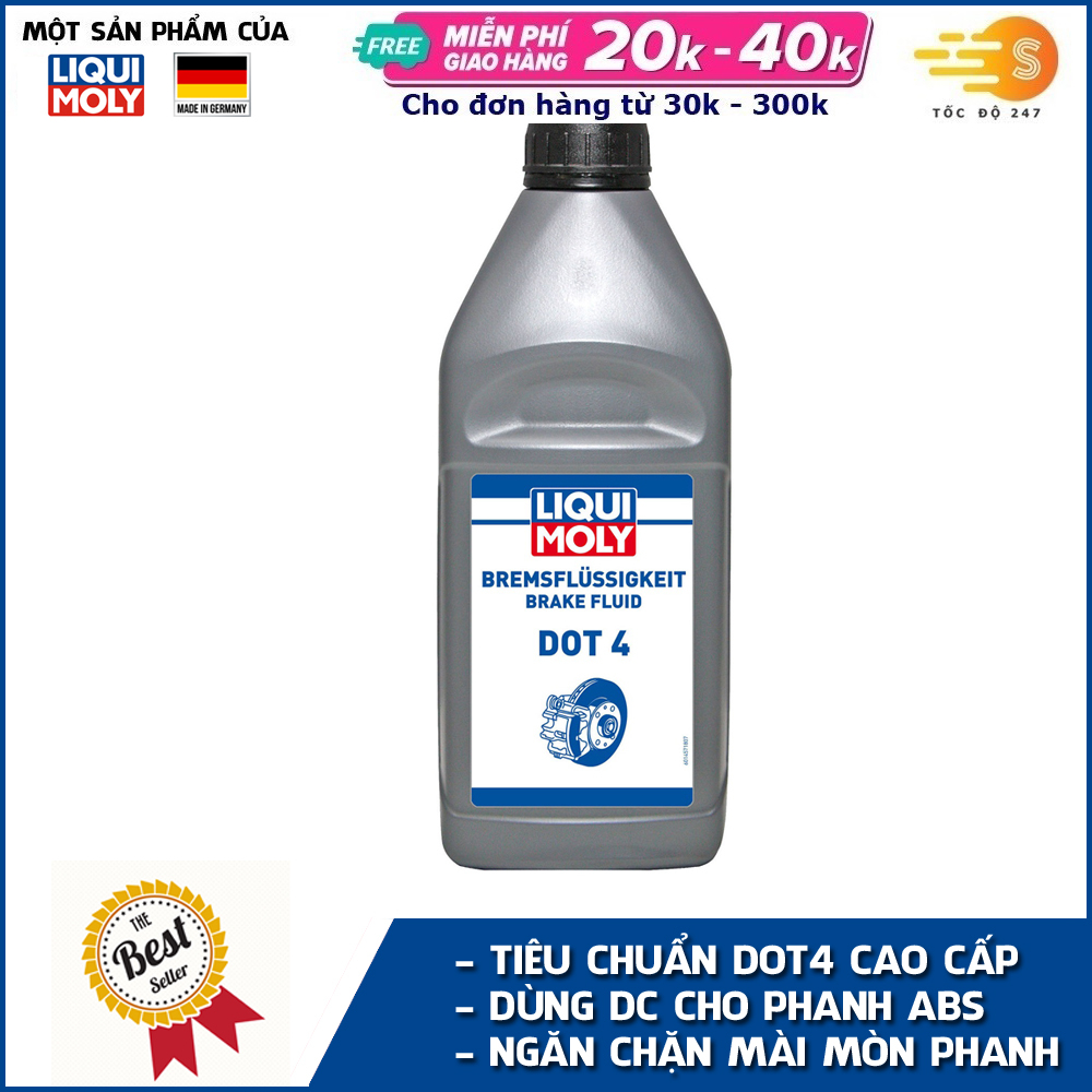 Dầu thắng DOT 4 cao cấp Liqui Moly 3093 - Tốc Độ 247