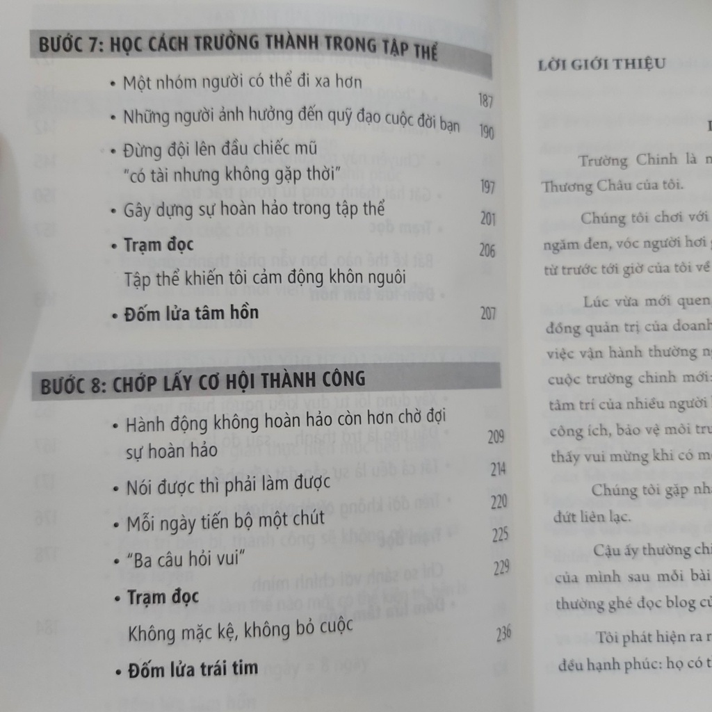 Sách : Cách Bật Về Phía Trước + Điêu Khắc Cuộc Đời (Phân Loại)