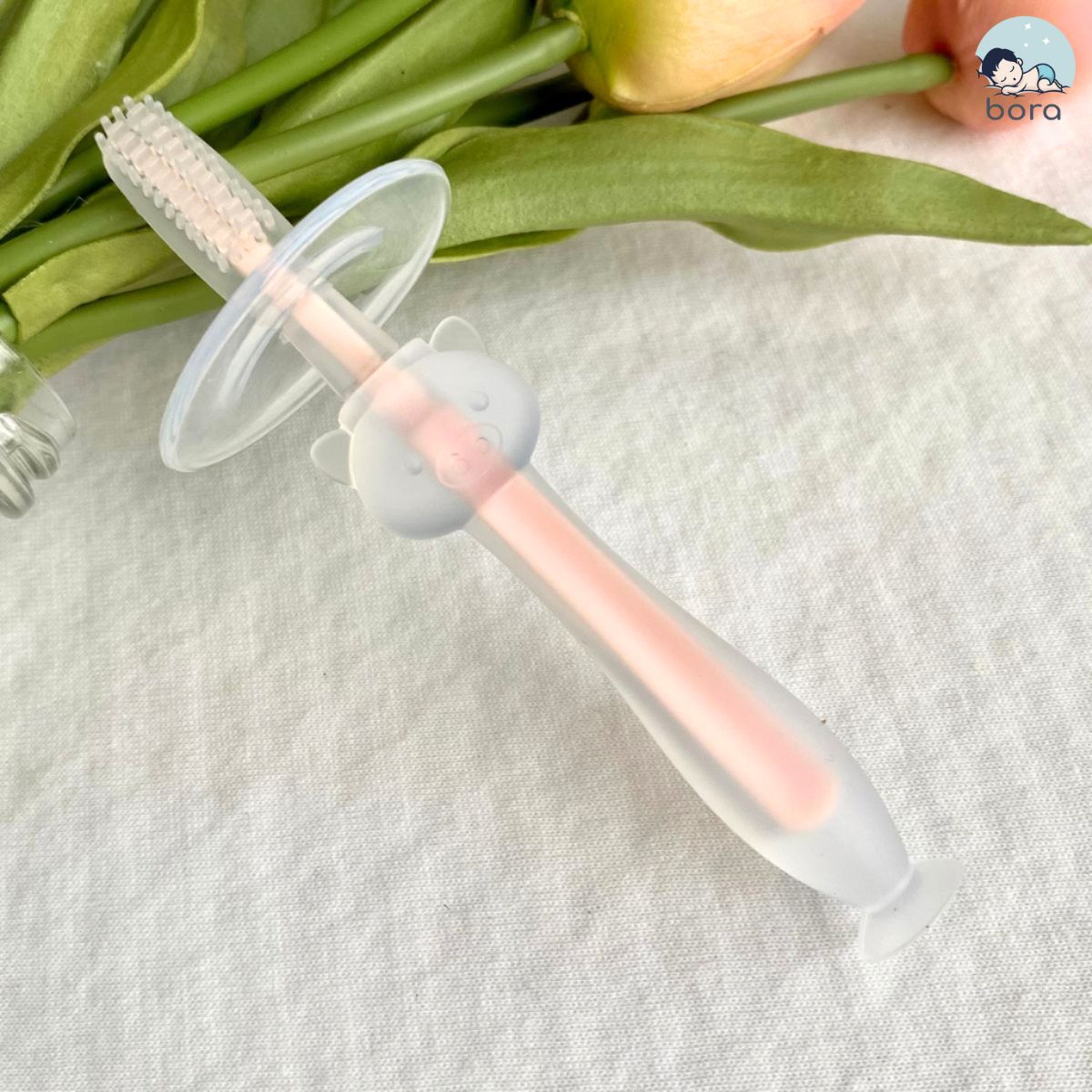 Bàn chải đánh răng silicon cho bé