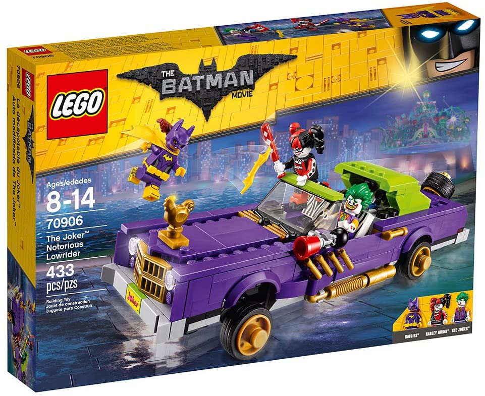 【Genuine】LEGO Đồ chơi người dơi khét tiếng Lego Batman movie Joker 70906 Đồ chơi người dơi (433 miếng) đảm bảo chính hãng Từ Đan Mạch