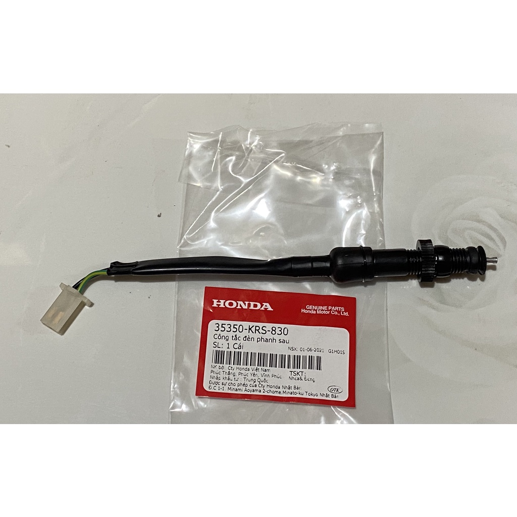 Công tắc đèn phanh sau, stop chân Wave (35350KRS830)