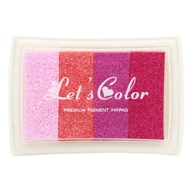 Hộp Mực Dấu 4 Màu Gradient Let'S Color