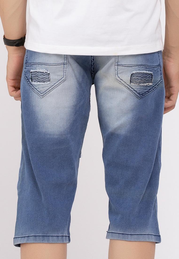 Quần Short Jeans Nam A91 JEANS 157 (Xanh)