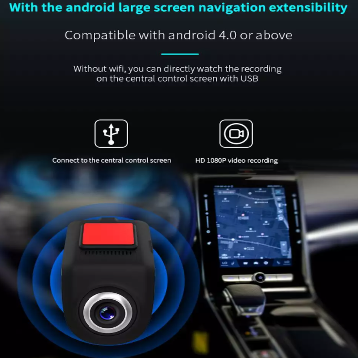 Bộ camera hành trình trước và sau dùng cho màn hình Android DC-U5