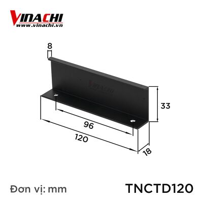 Tay Nắm Cánh Tủ Đen - Tay Nắm Tủ Màu Đen Chất Liệu Hợp kim nhôm Không Gỉ, Không Đổi Màu, Dễ Chà