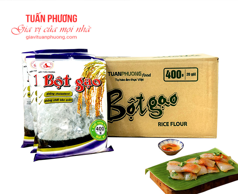 Bột gạo Tuấn Phương gói 400gr