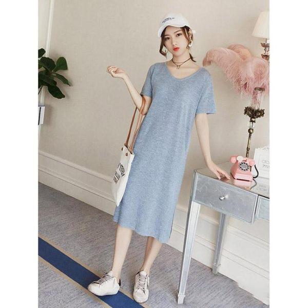Đầm Thun Trơn Basic