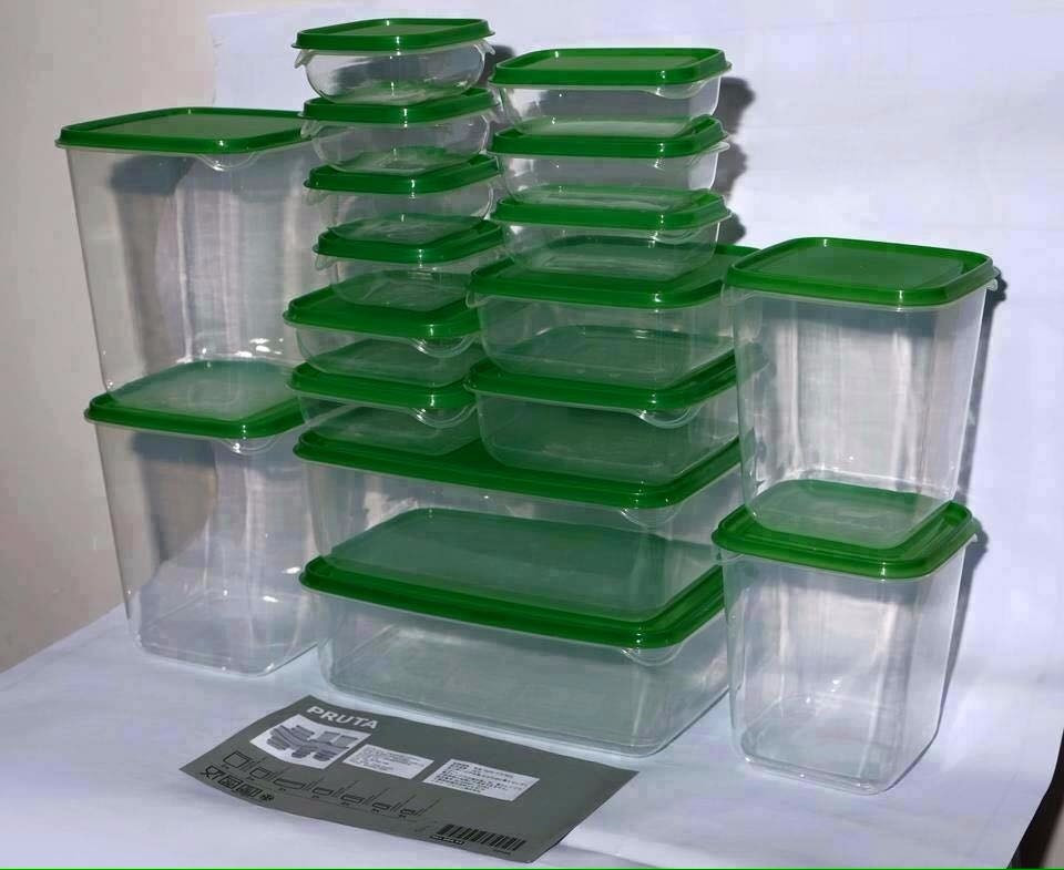 SET HỘP NHỰA ĐỰNG THỨC ĂN 17 MÓN