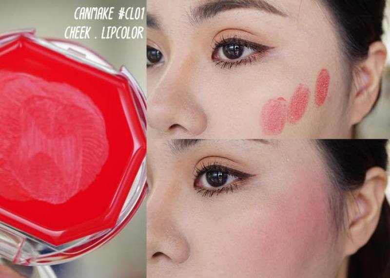 MÁ HỒNG KEM CANMAKE CL01 CREAM CHEEK NHẬT BẢN giá rẻ