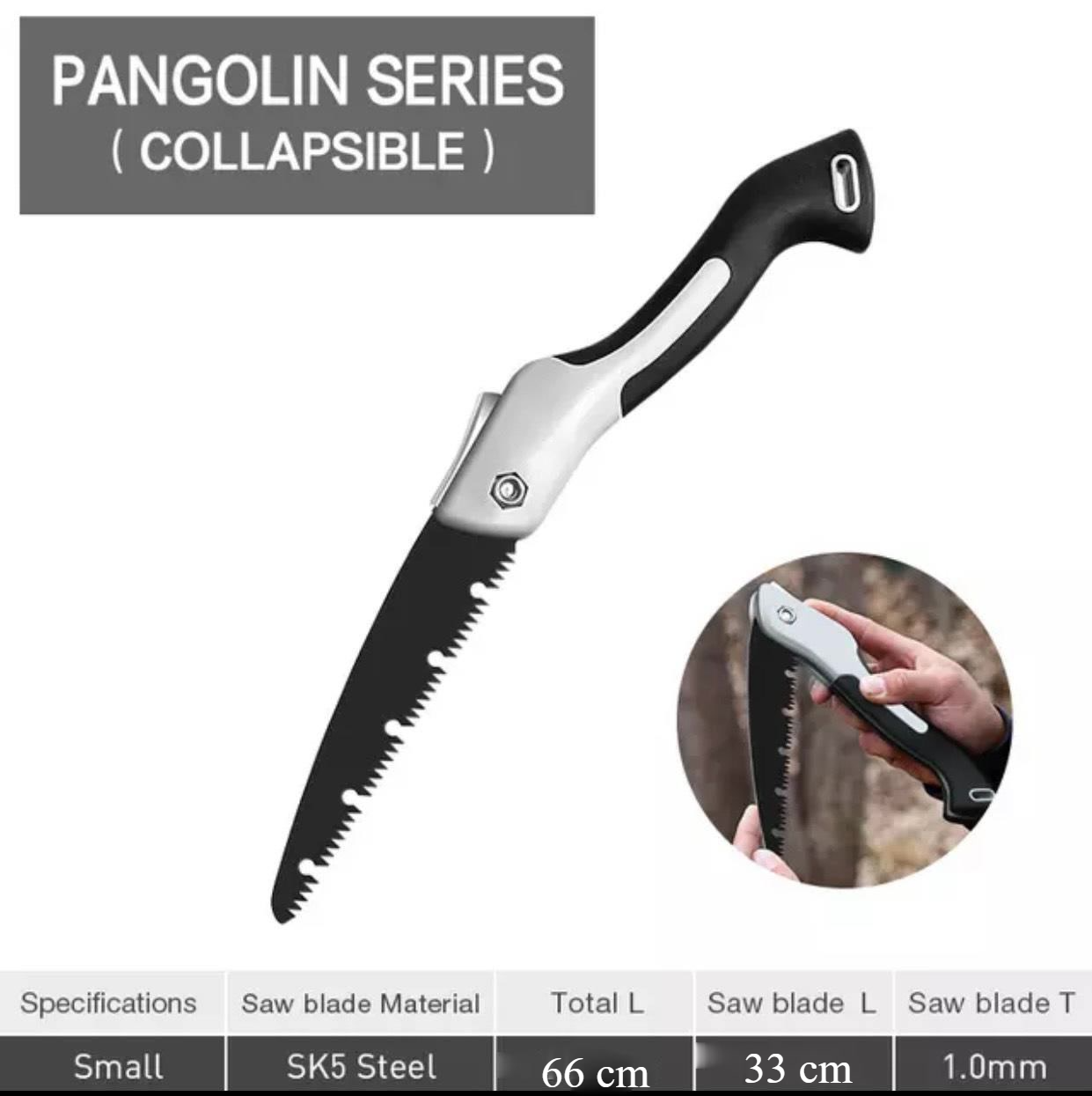 Cưa cây cưa gỗ cưa xếp lưỡi thép hợp kim sk5 cỡ lớn dài 66cm gấp gọn 35cm - cưa cầm tay gấp gọn 206857