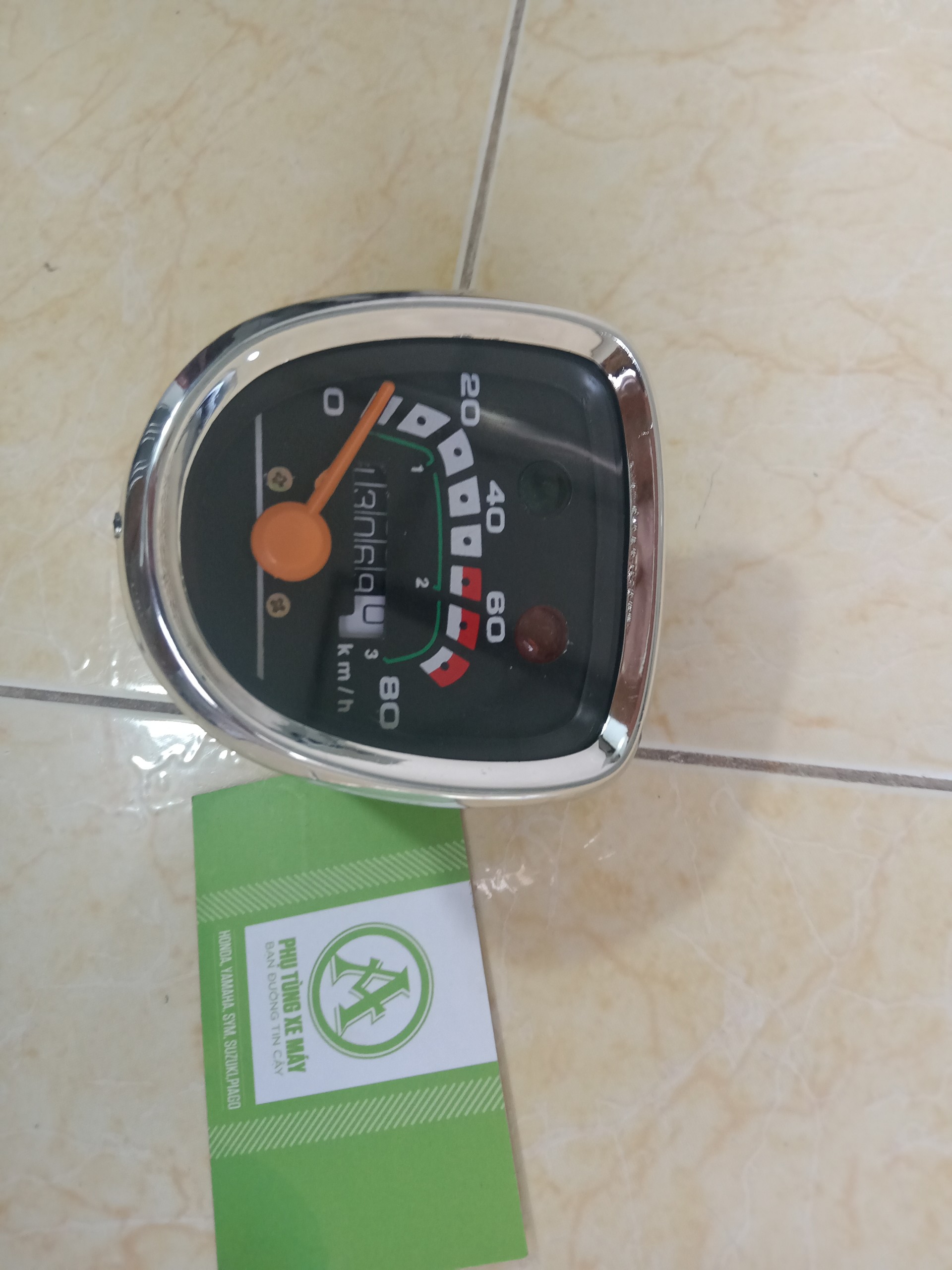 ĐỒNG HỒ TỐC ĐỘ XE MÁY CUB 81 - 50cc (KHÔNG CHẠY)