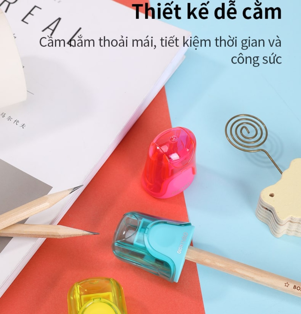 Combo 5 Cái Gọt bút chì mini 1 lỗ Deli ER01000