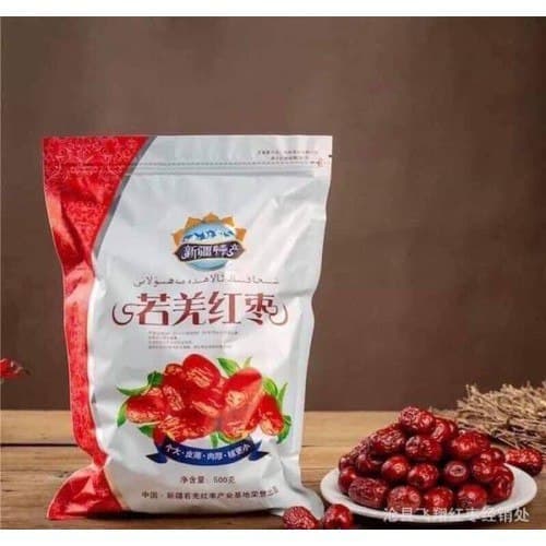 Táo đỏ tân cương túi 500g