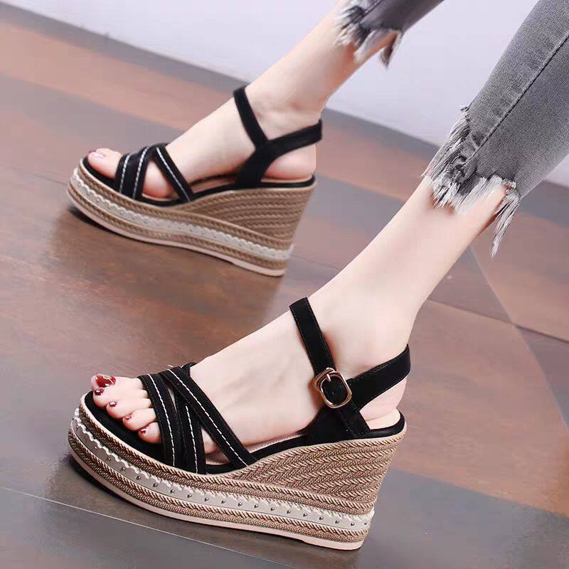 Dép đế xuồng dép đế xuồng sandal đế xuồng dép xuồng dép xinh cho nữ dép cao đế xuồng nhẹ dép đế xuồng cao 5 phân giày đế xuồng 7 phân dép xuồng nữ giày lườ