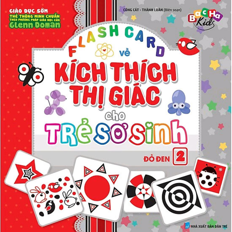 Mua Flashcard Kích Thích Thị Giác Cho Trẻ Sơ Sinh 2 - Đỏ Đen