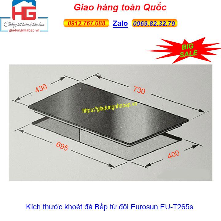 Bếp từ Eurosun EU-T265s