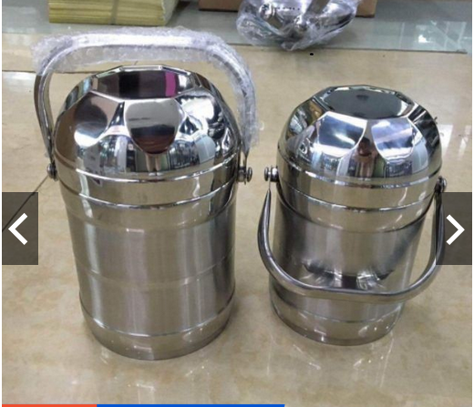 Cặp lồng giữ hiệt 3 tầng inox nắp bát cao cấp tiện lợi
