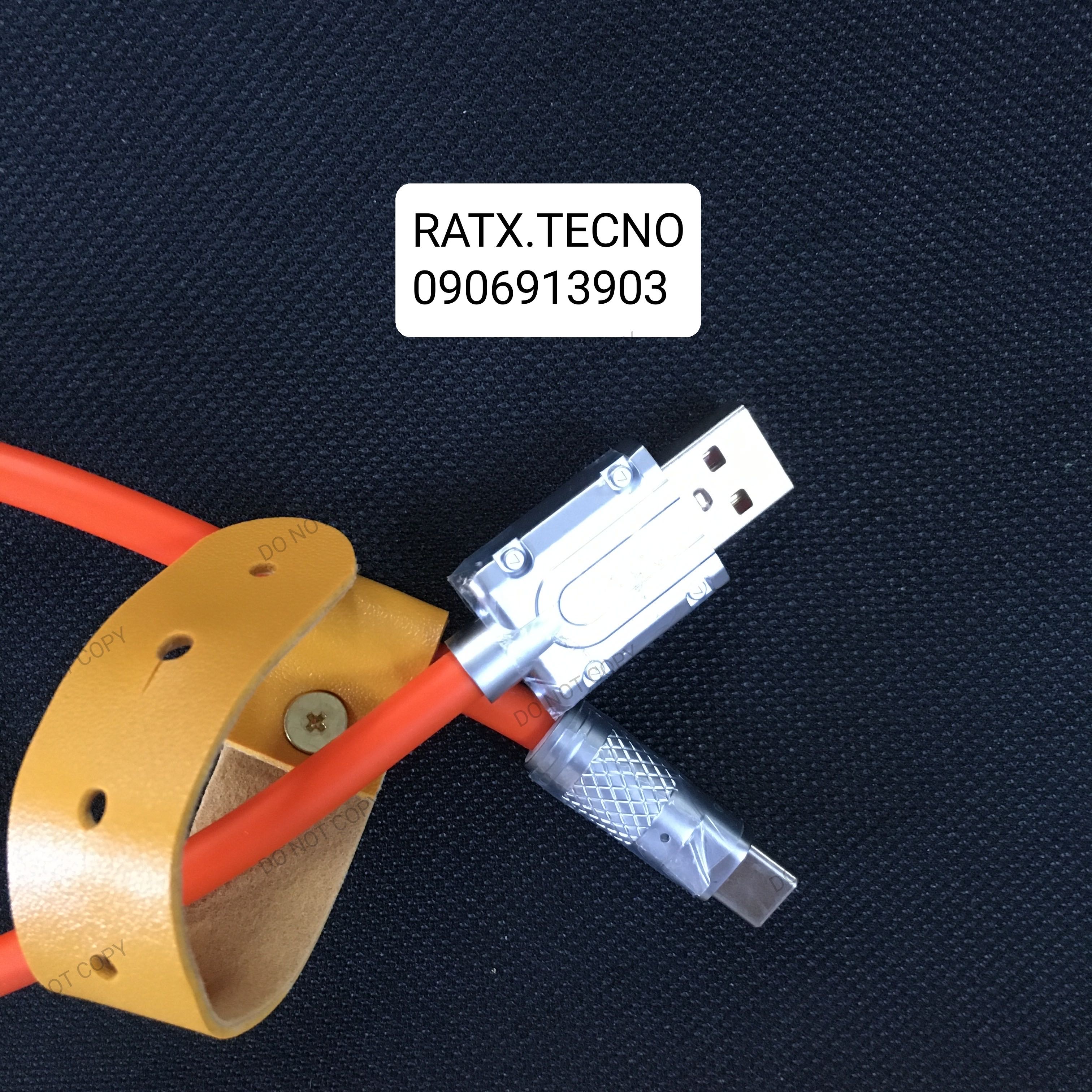 DÂY CÁP SẠC NHANH 120W PD USB TO TYPE-C