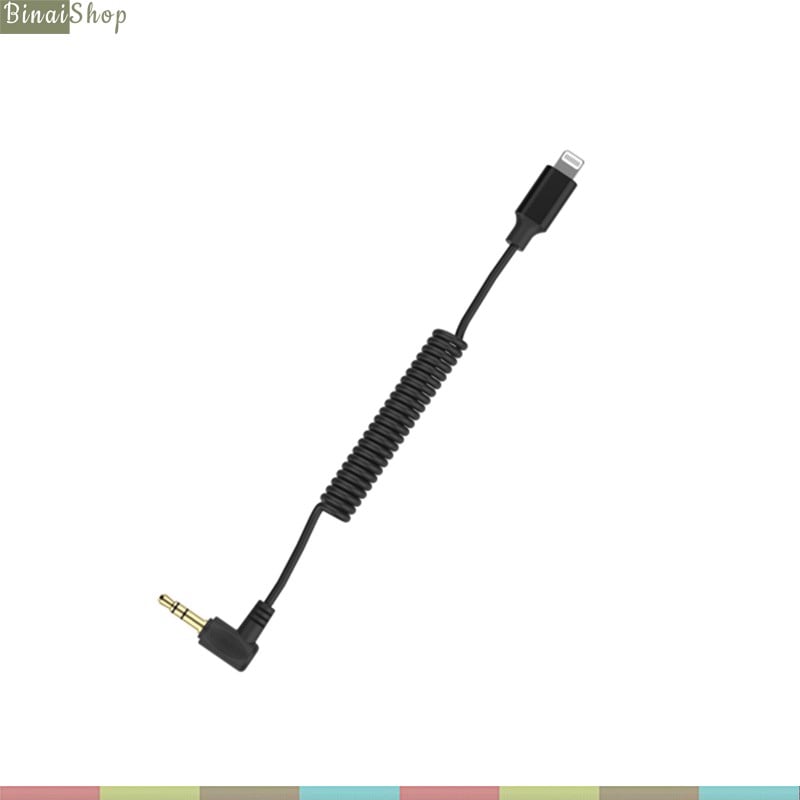 Comica CVM-D-MI - Cáp Chuyển Đổi Âm Thanh 3.5mm TRS To Lightning